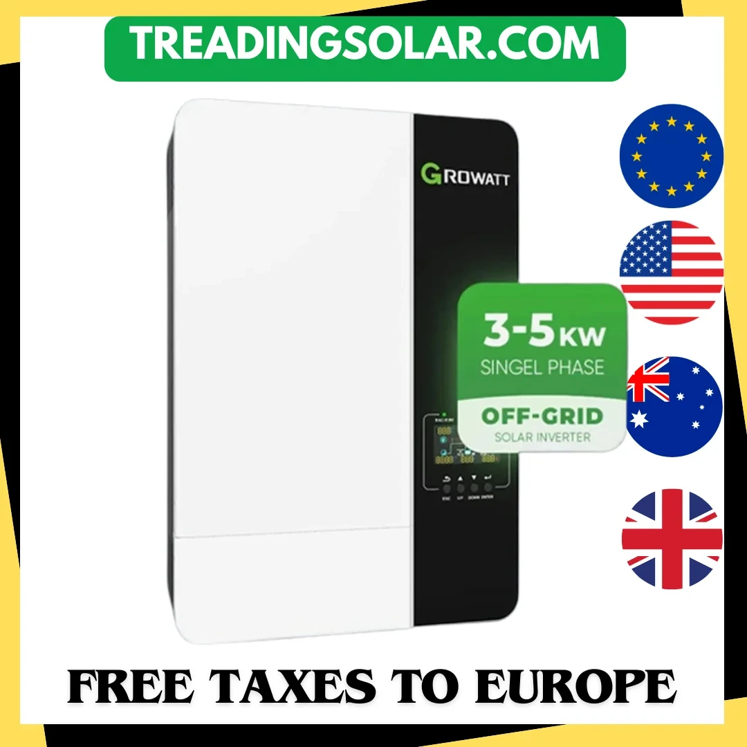 Growatt 5kw off grid инвертор spf