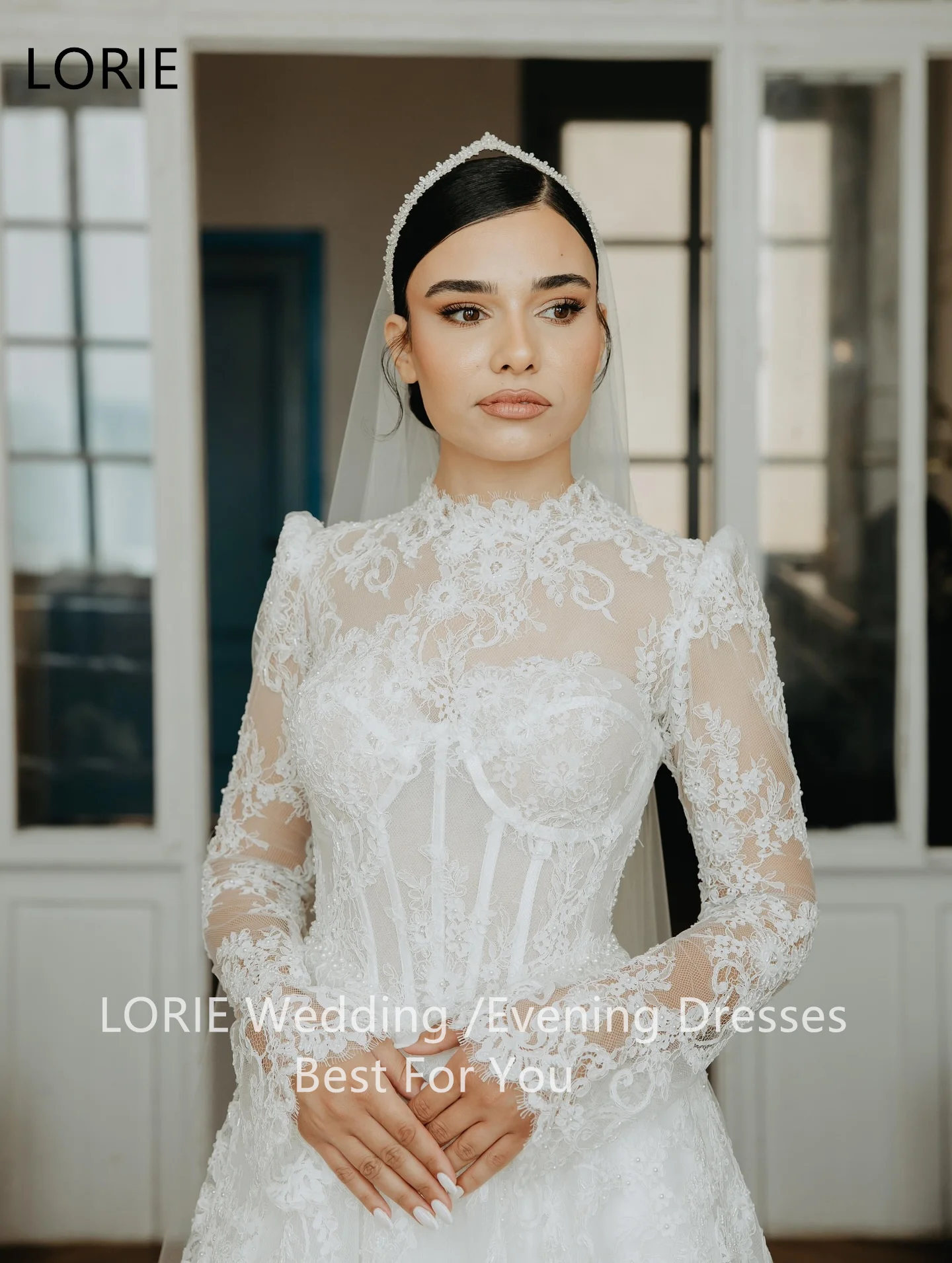 Lorie изысканное тюлевое кружевное