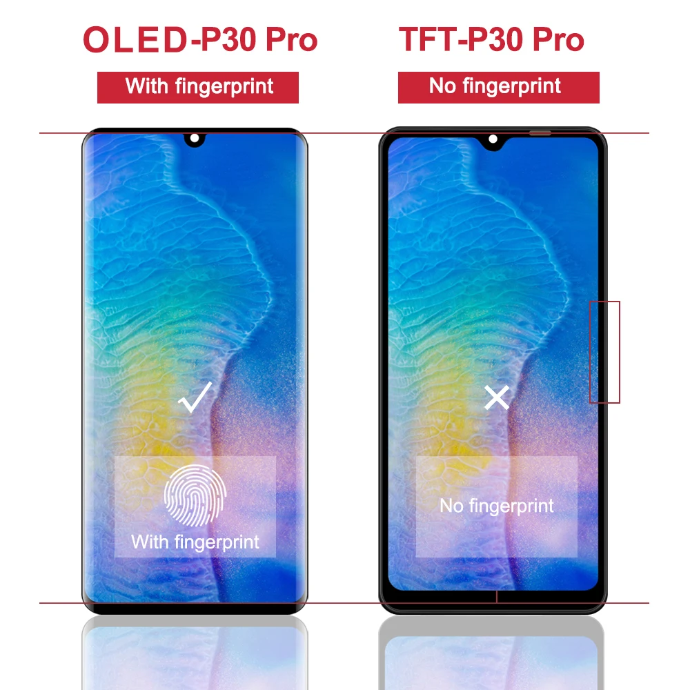 Дисплей p30 pro с отпечатками пальцев - Фотография_3