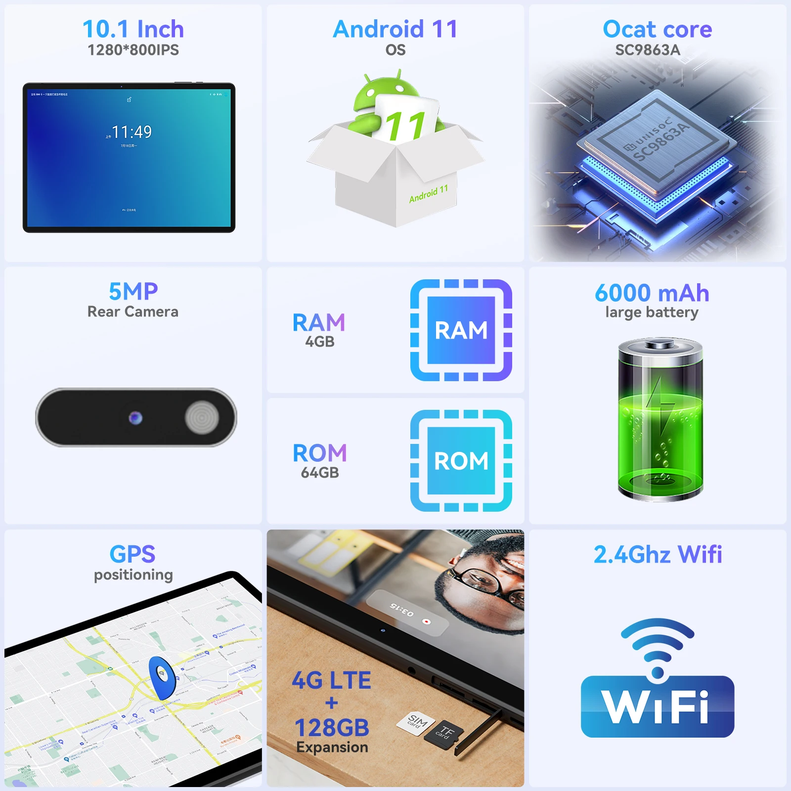 Планшет adreamer leopad10 android 11 - Фотография_2