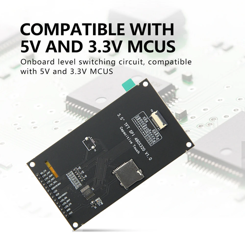 3,5-дюймовый ips жк-модуль tft spi емкостный сенсорный экран 3 - Фотография_4