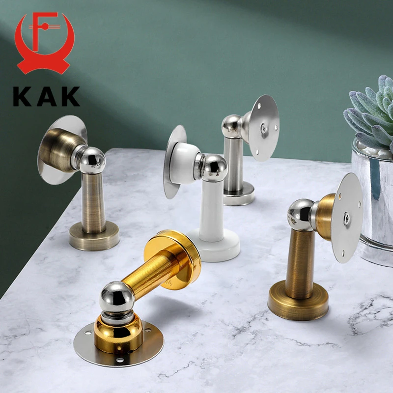 Kak магнитный дверной стопор из нержавеющей стали без перфоратора - Фотография_5