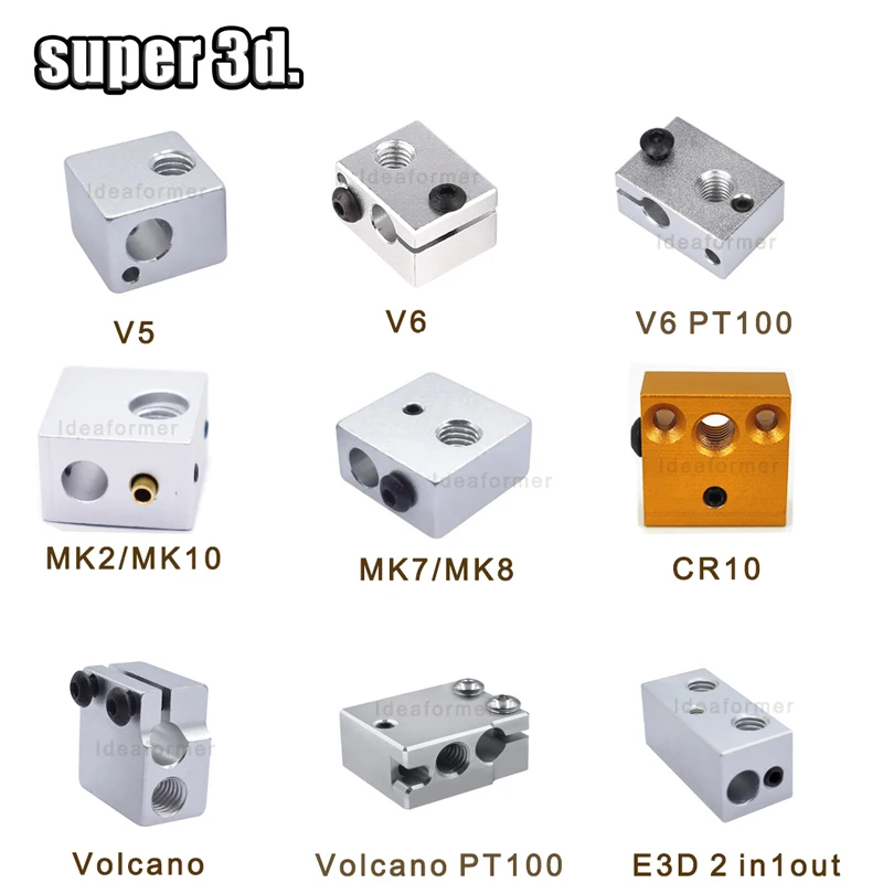 3d-нагревательный блок e3d v5 v6 - Фотография_2
