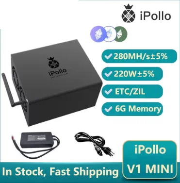 Ipollo-v1 mini mineiro etc com бп