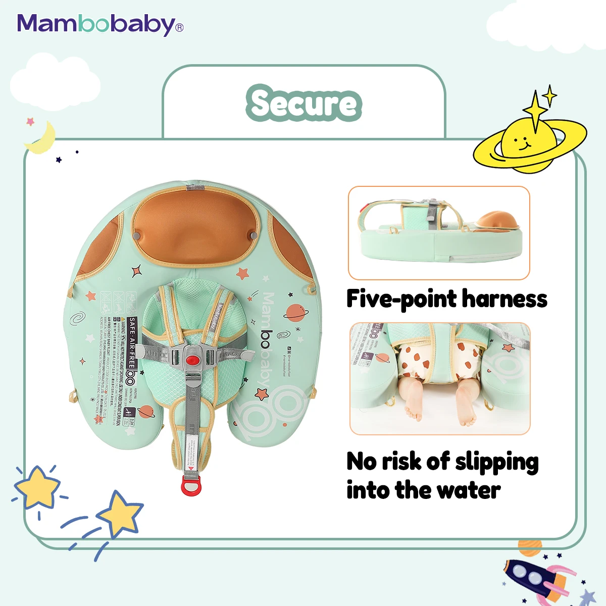 Mambobaby детский складной поплавок - Фотография_4