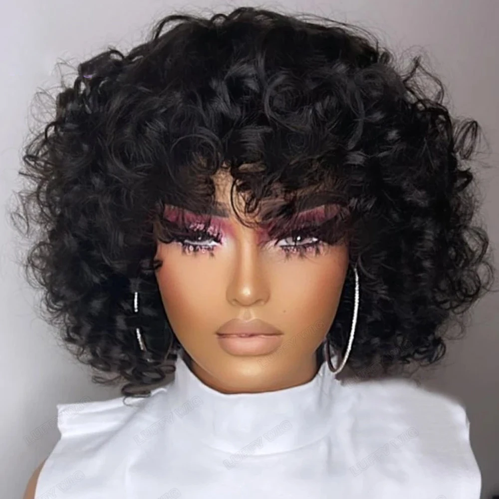 Afro rose curly funmi wigs with