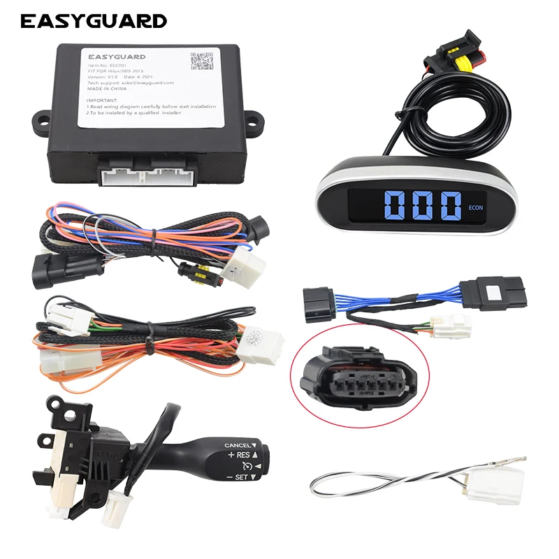 Комплект регулятора скорости круиза easyguard подходит для toyota hilux