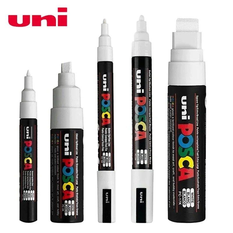 Белый маркер posca