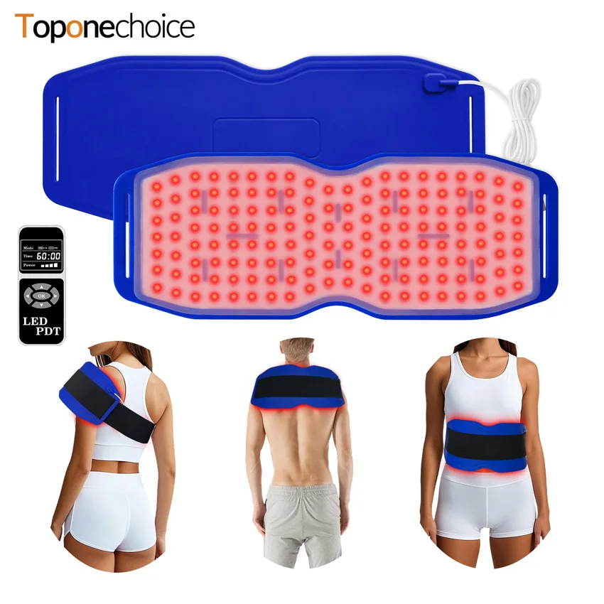 Toponechoice 660 нм 850 нм 940 нм красный светотерапевтический пояс 450 шт