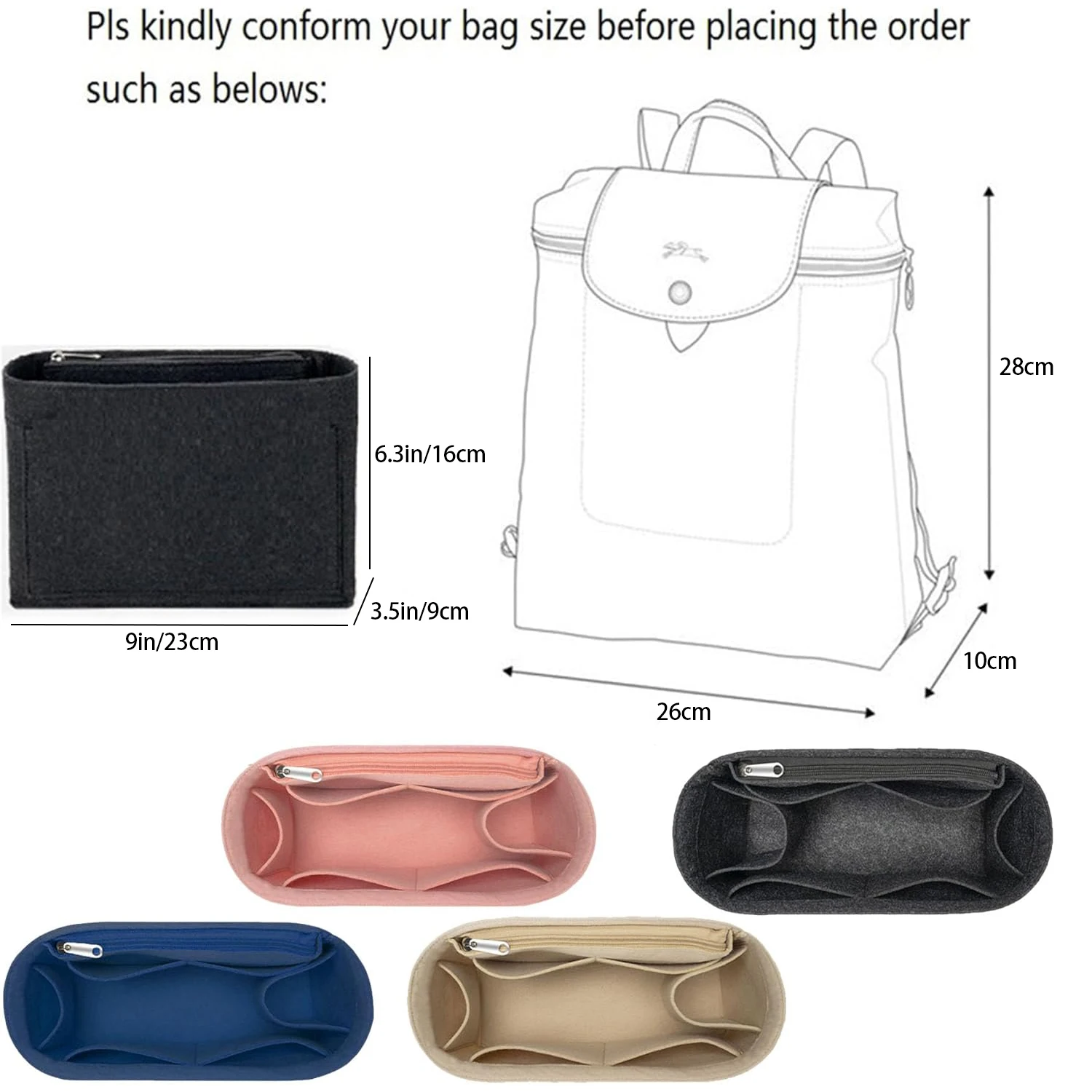 Кошелек-рюкзак-органайзер для рюкзака le - Фотография_2