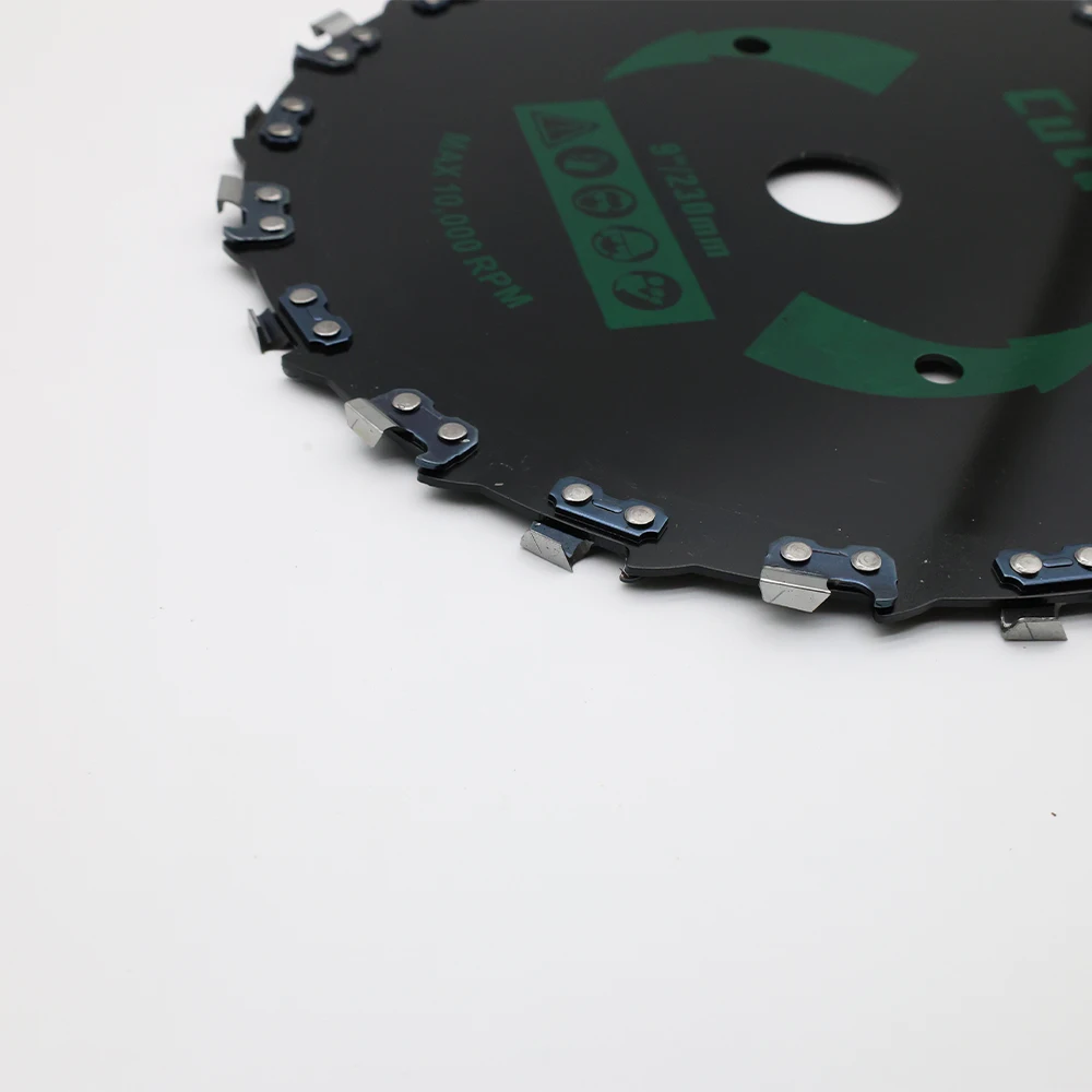 9-дюймовый 20-зубчатый диск цепной пилы для резки травы - Фотография_5