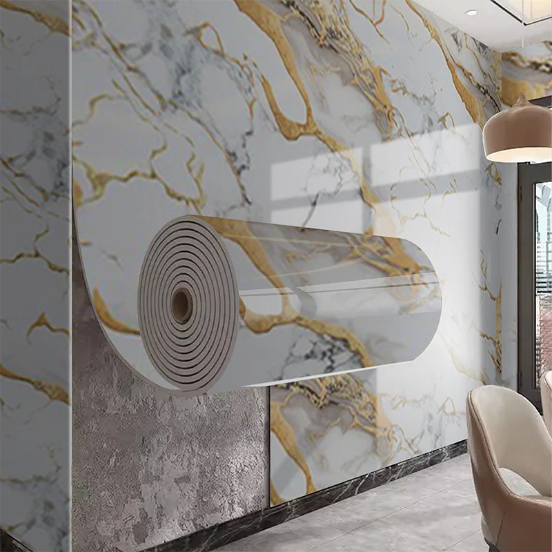 Самоклеящиеся мраморные водонепроницаемые - Фотография_2