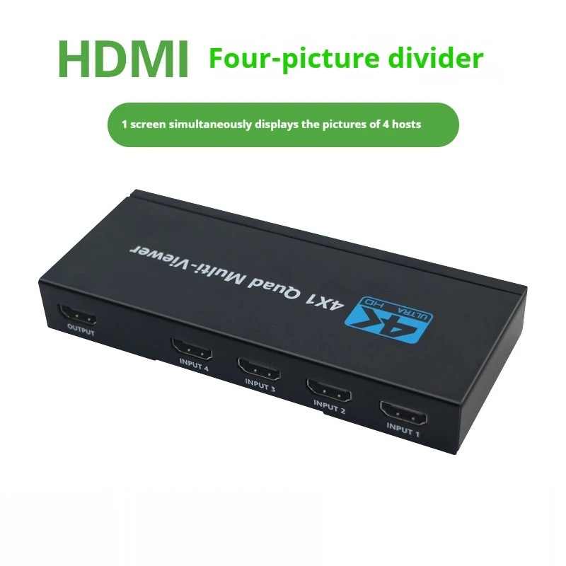 Hdmi 4x1 видеоразветвитель quad - Фотография_2