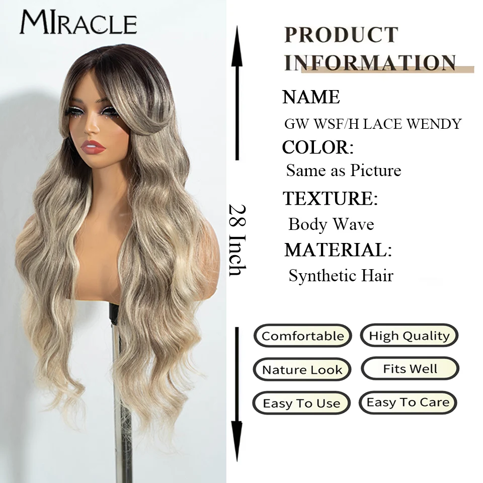 Miracle синтетический парик спереди - Фотография_3