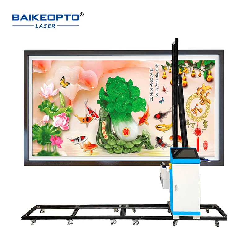 Bk-up900 uv-cmyk вертикальная наклейка