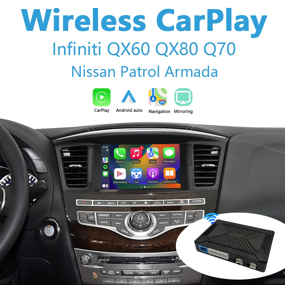 Infiniti apple carplay для qx60