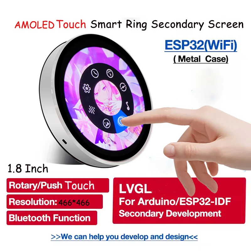 Deepseek xiaozhi ai voice chat robot box esp32-s3 lvgl макетная плата 1 - Фотография_3