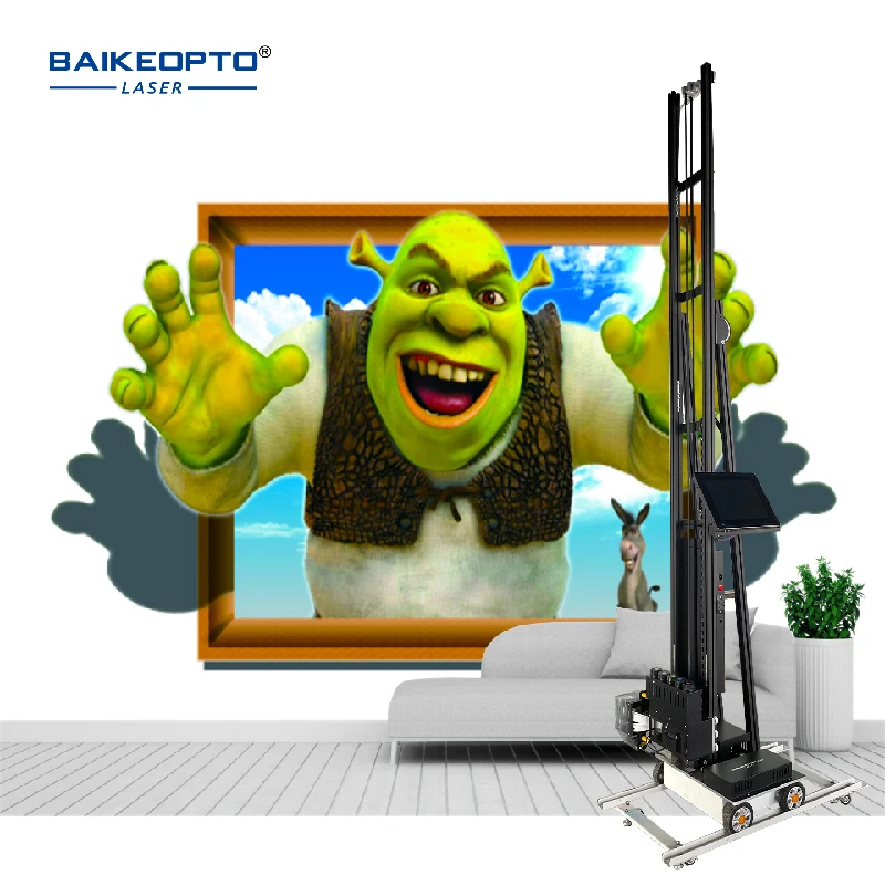 Вертикальный 3d настенный принтер