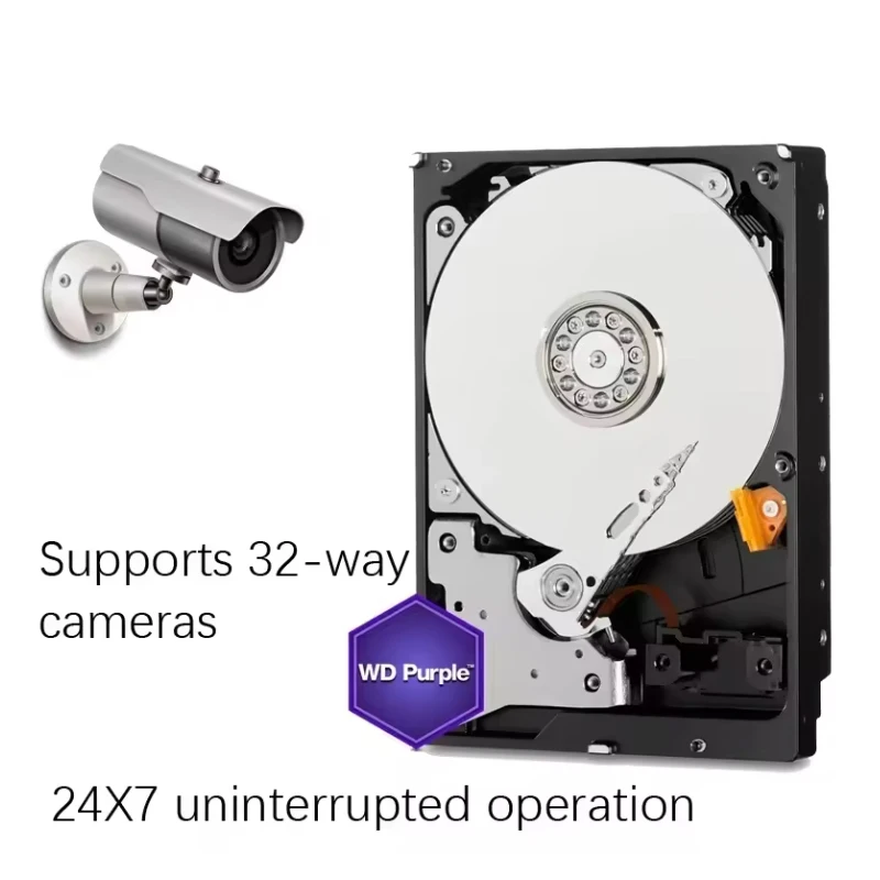 Wd фиолетовый 8 тб 10 тб 12 тб - Фотография_5