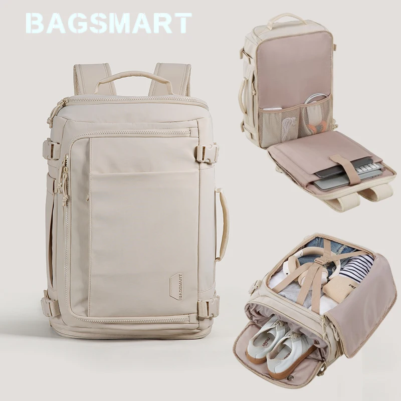 Bagsmart дорожный рюкзак для женщин
