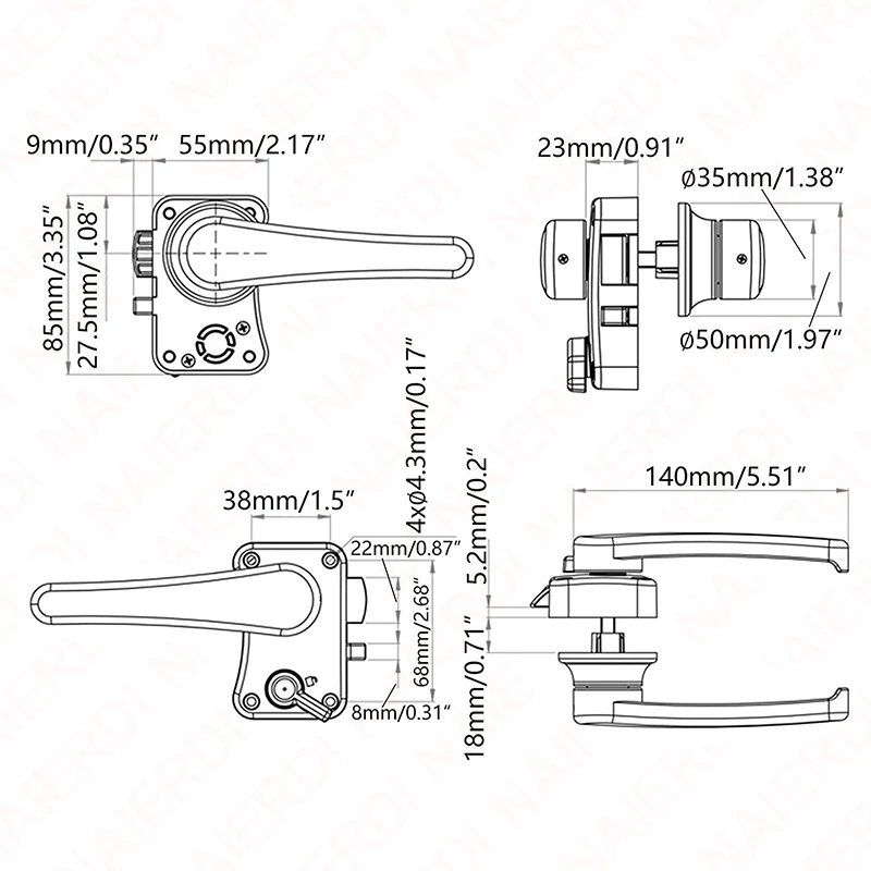 Naierdi camper автомобиль ванная - Фотография_5