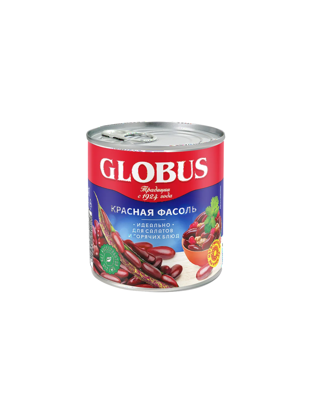 Упаковка из 12 банок фасоль globus