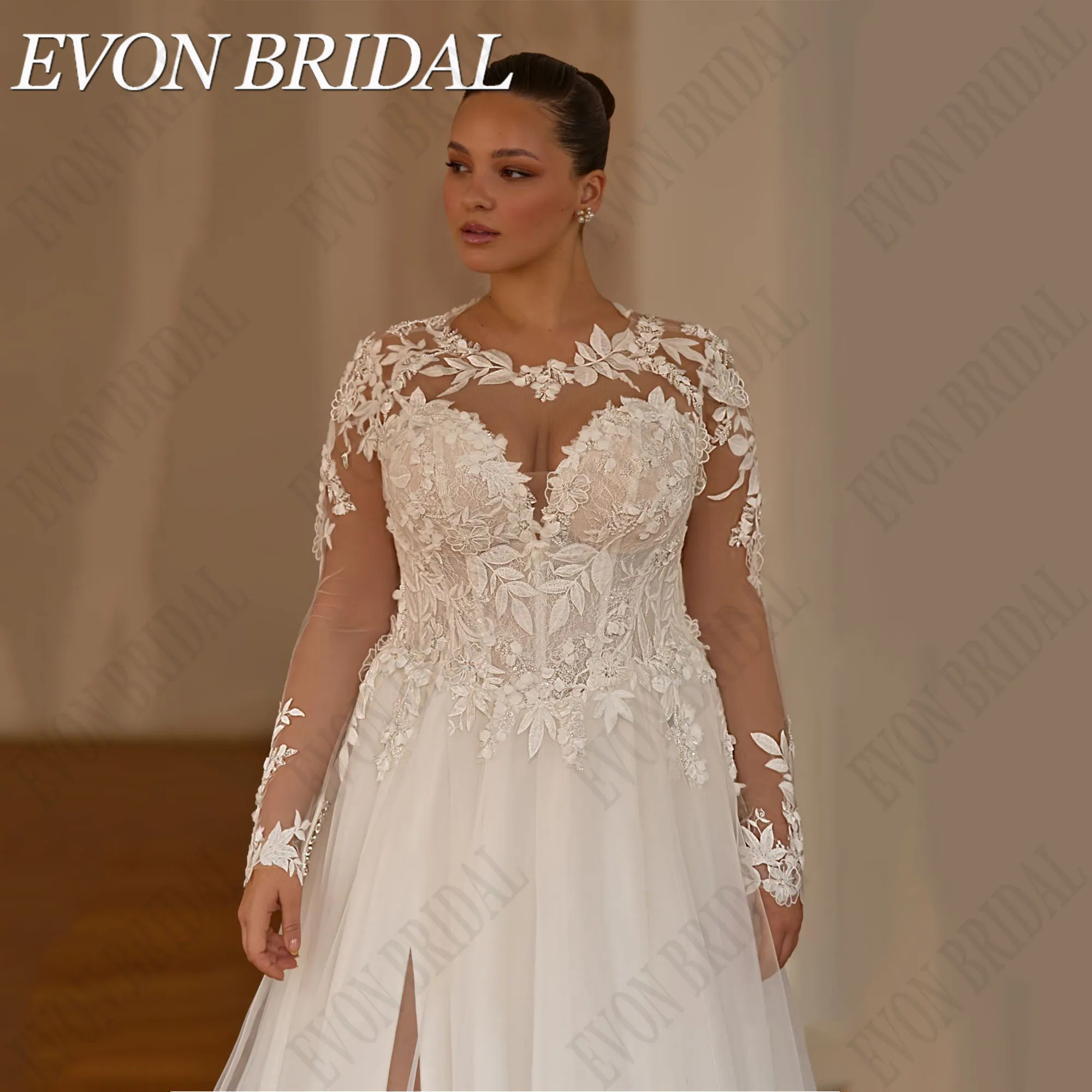 Evon bridal кружевное свадебное - Фотография_3