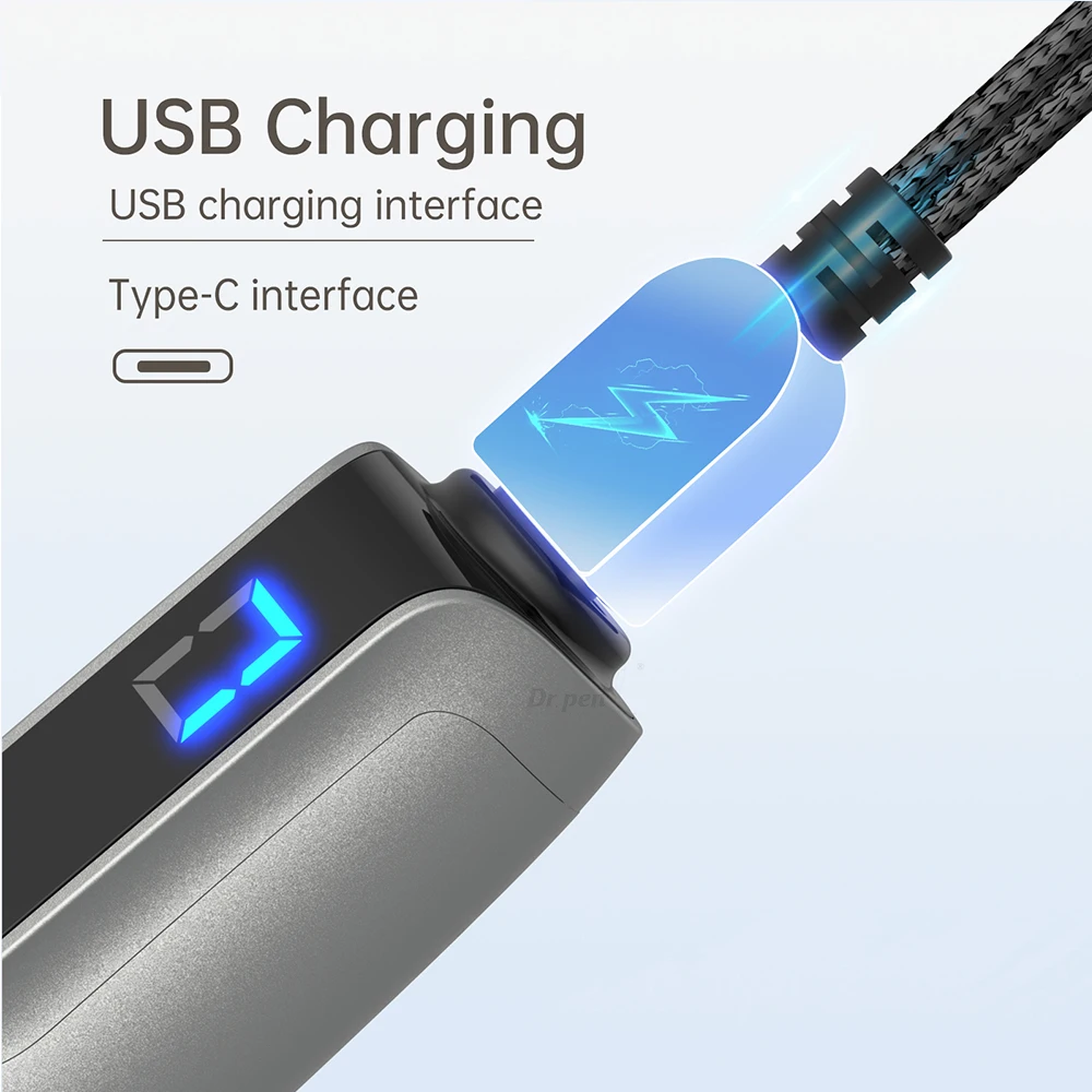 Беспроводная ручка dr. pen m8s с 12 сменными картриджами - Фотография_4