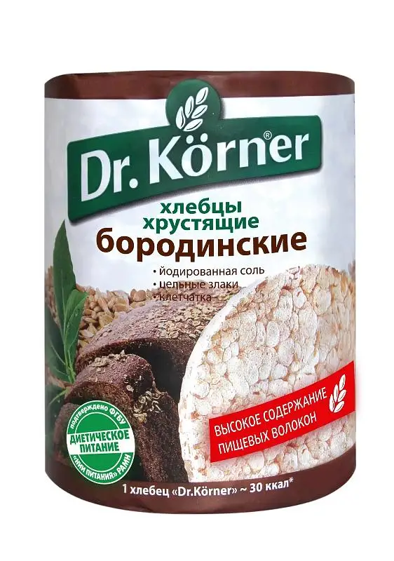 Хлебцы dr. korner бородинские 