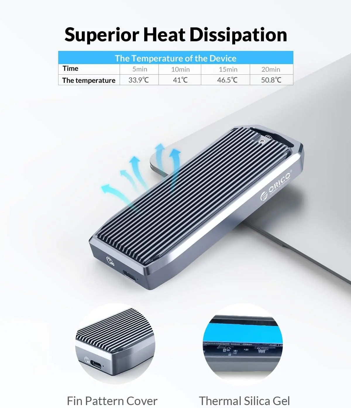 Корпус orico usb4 m.2 ssd - Фотография_3