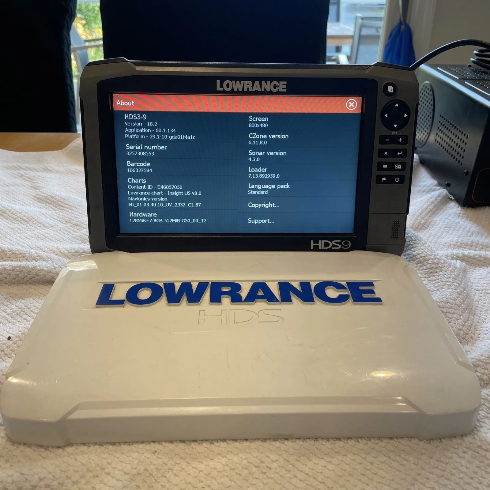 Lowrance hds9 gen3 — эхолот/картплоттер