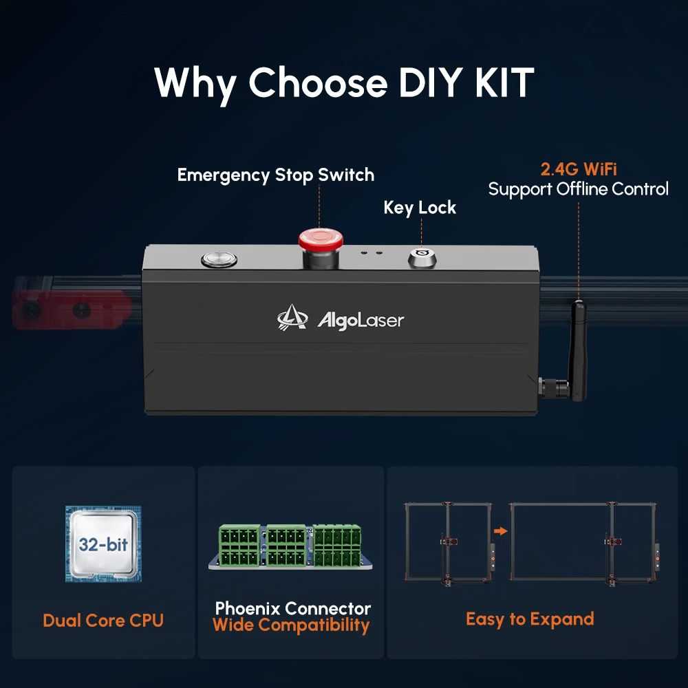 Algolaser diy kit 5 вт 10 вт выходной - Фотография_3