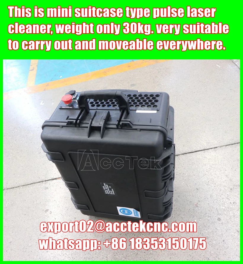 Лазерная чистящая машина для чемодана