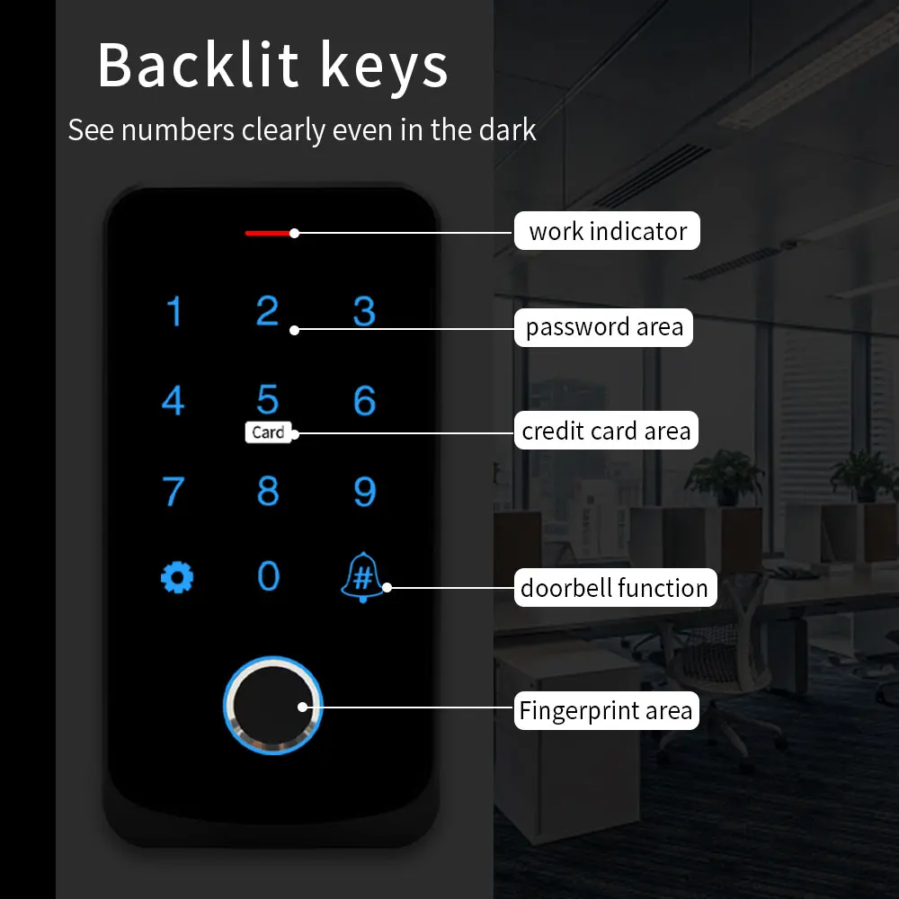 Bluetooth-клавиатура с подсветкой - Фотография_3
