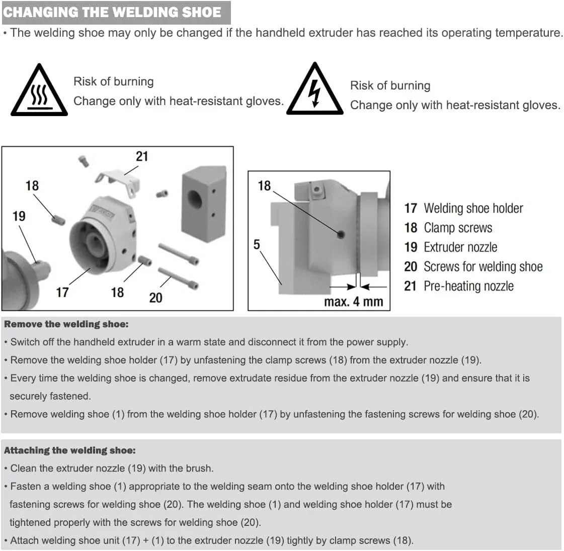 Базовый комплект сварочных башмаков - Фотография_5
