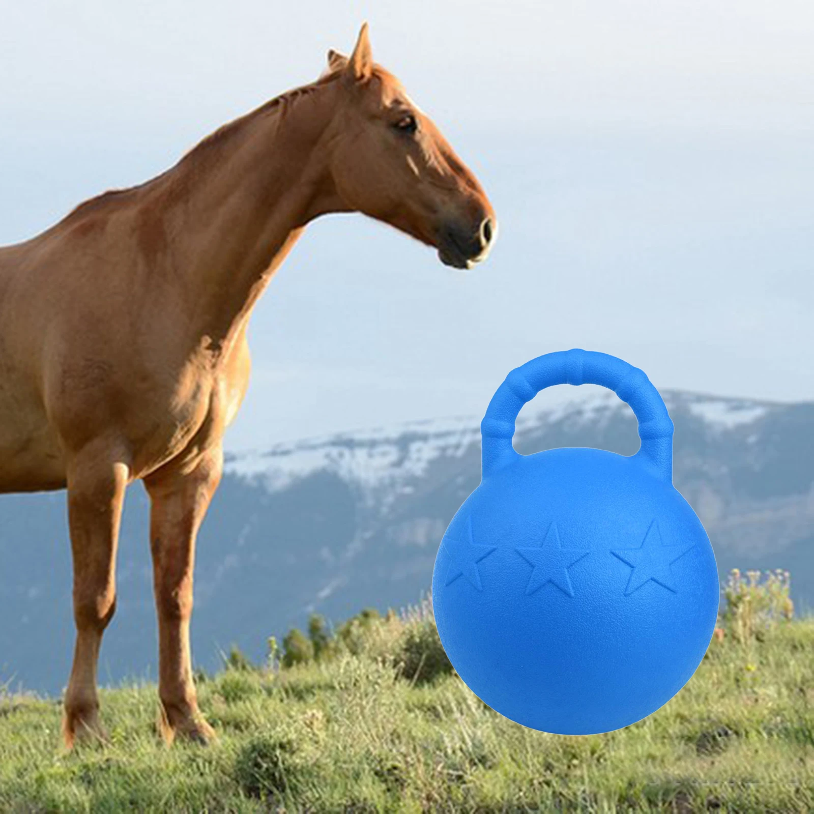 Лошади, собаки, резиновый жевательный мяч для лошади - Фотография_3