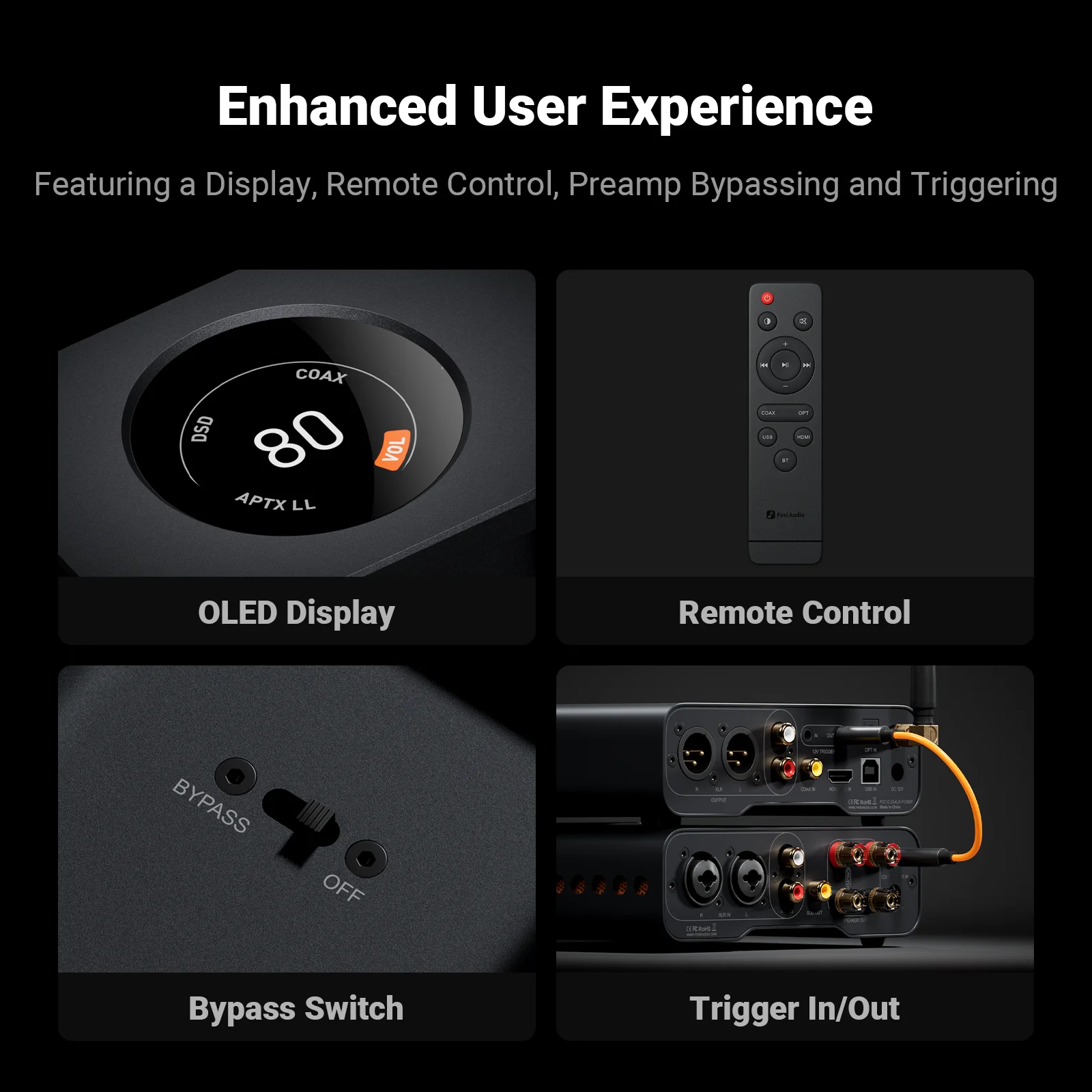 Fosi audio zd3 bluetooth usb настольный цап вход arc - Фотография_5