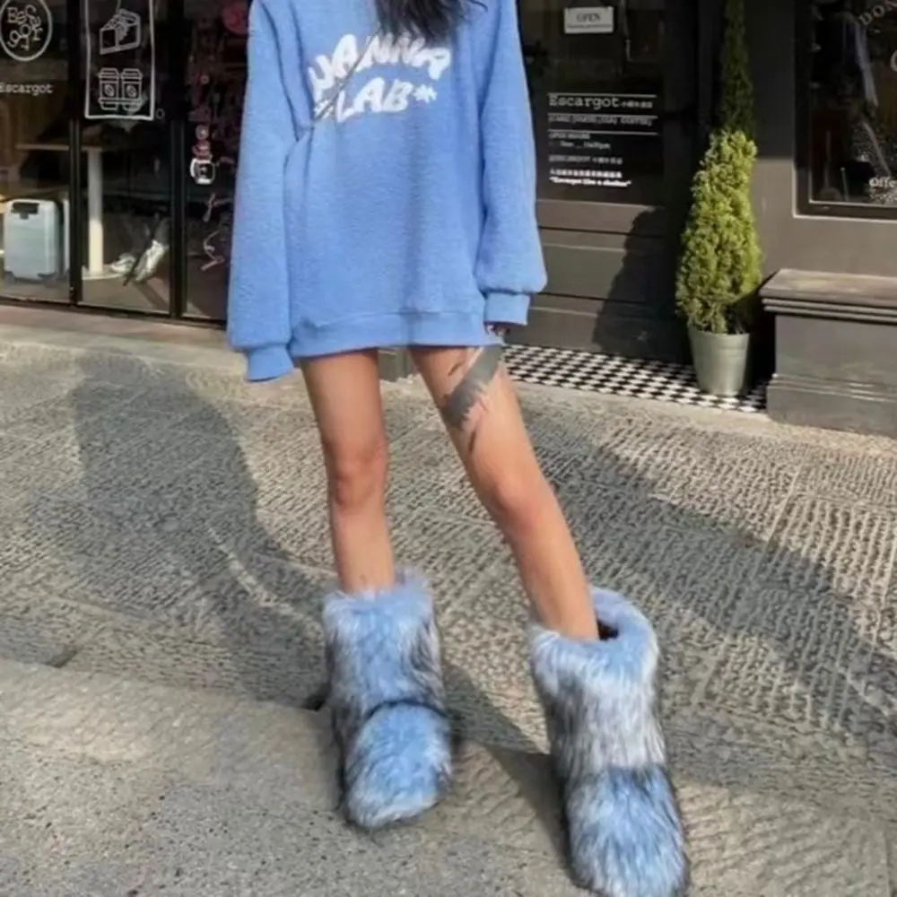 Женские зимние зимние ботинки - Фотография_3