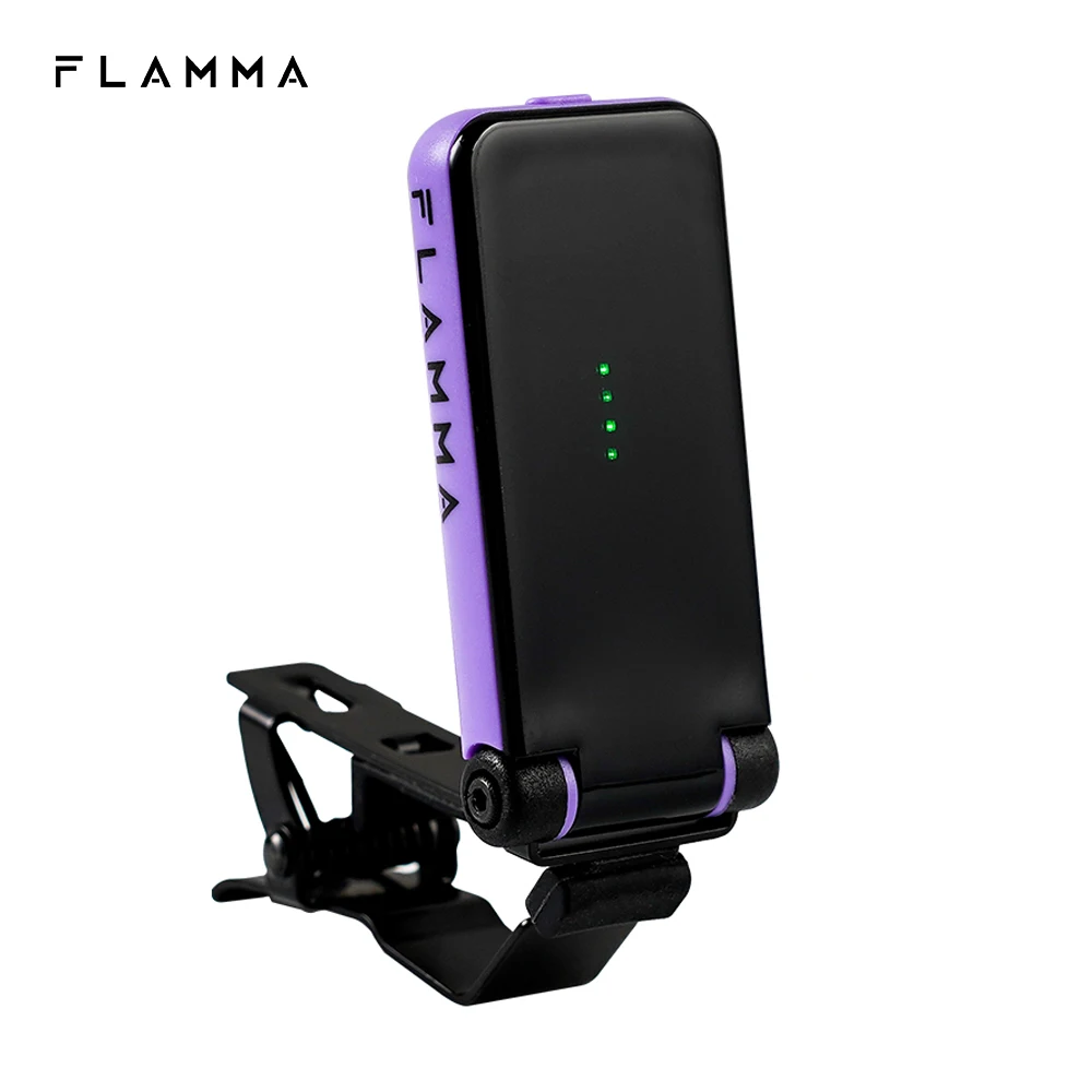 Зажим-тюнер flamma ft01 для электроакустической гитары - Фотография_3