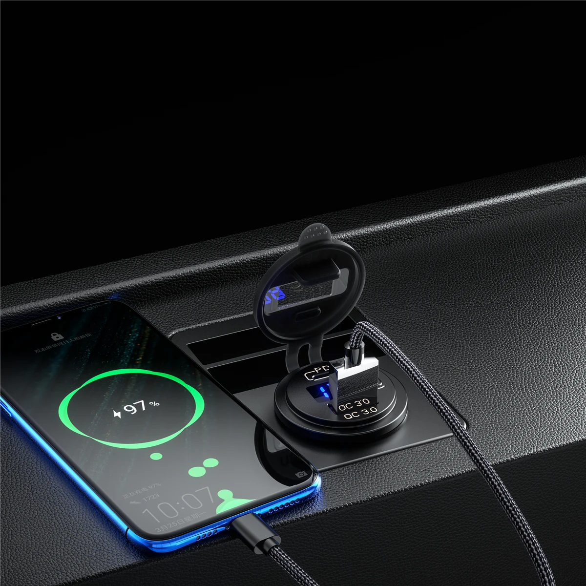 Pd type-c qc3.0 usb автомобильное - Фотография_6