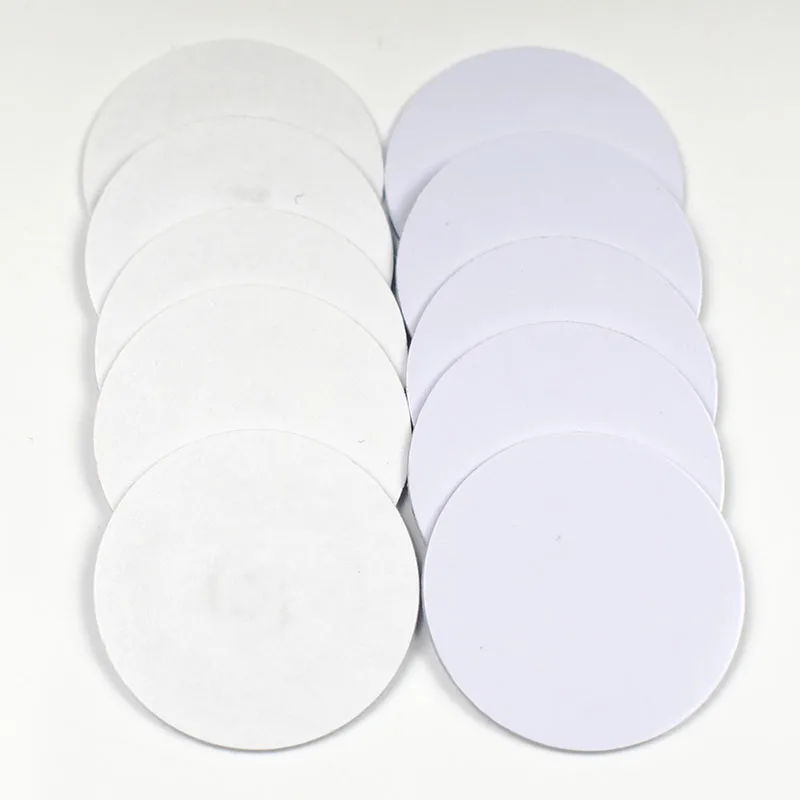 125 кгц tk4100 em4100 rfid-монета id-карта с клейкой наклейкой - Фотография_2