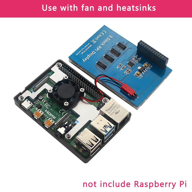 Raspberry pi 3.5 сенсорный экран - Фотография_4