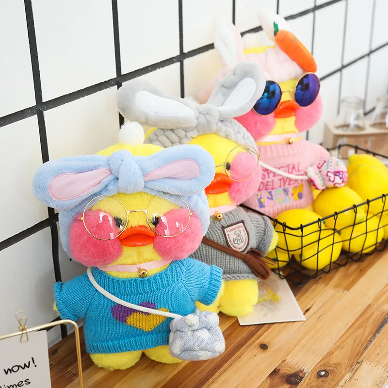 Аксессуары для кукол 30 см lalafanfan cafe duck dog - Фотография_5