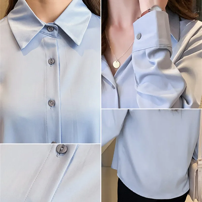 Модная шелковая рубашка - Фотография_6