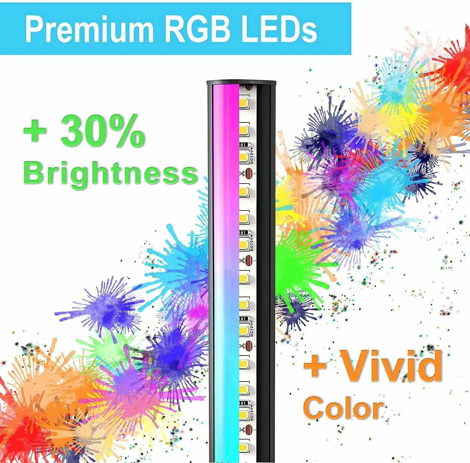 Современная светодиодная угловая лампа rgb - Фотография_3