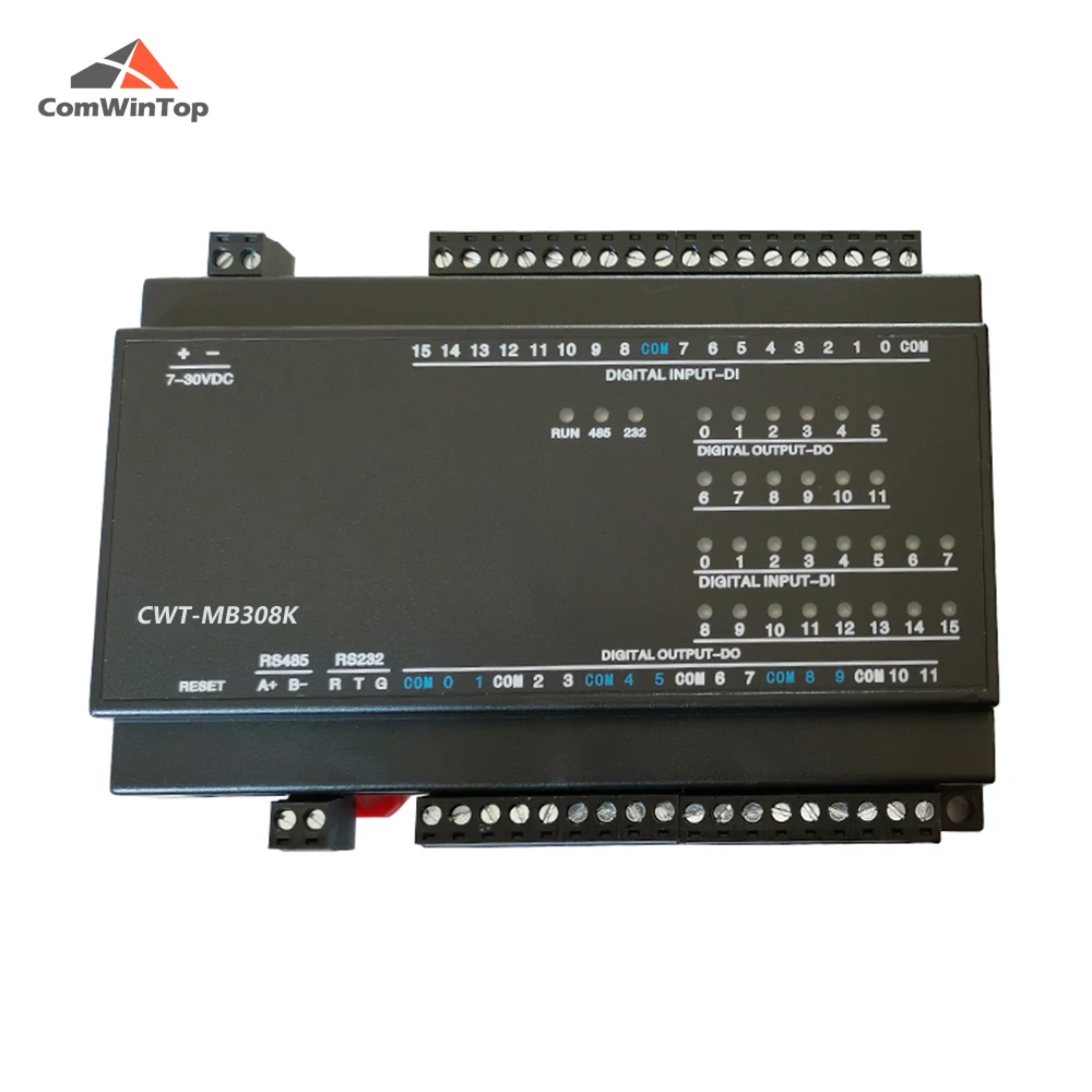 Cwt-mb308k 16di+12do rs485 rs232