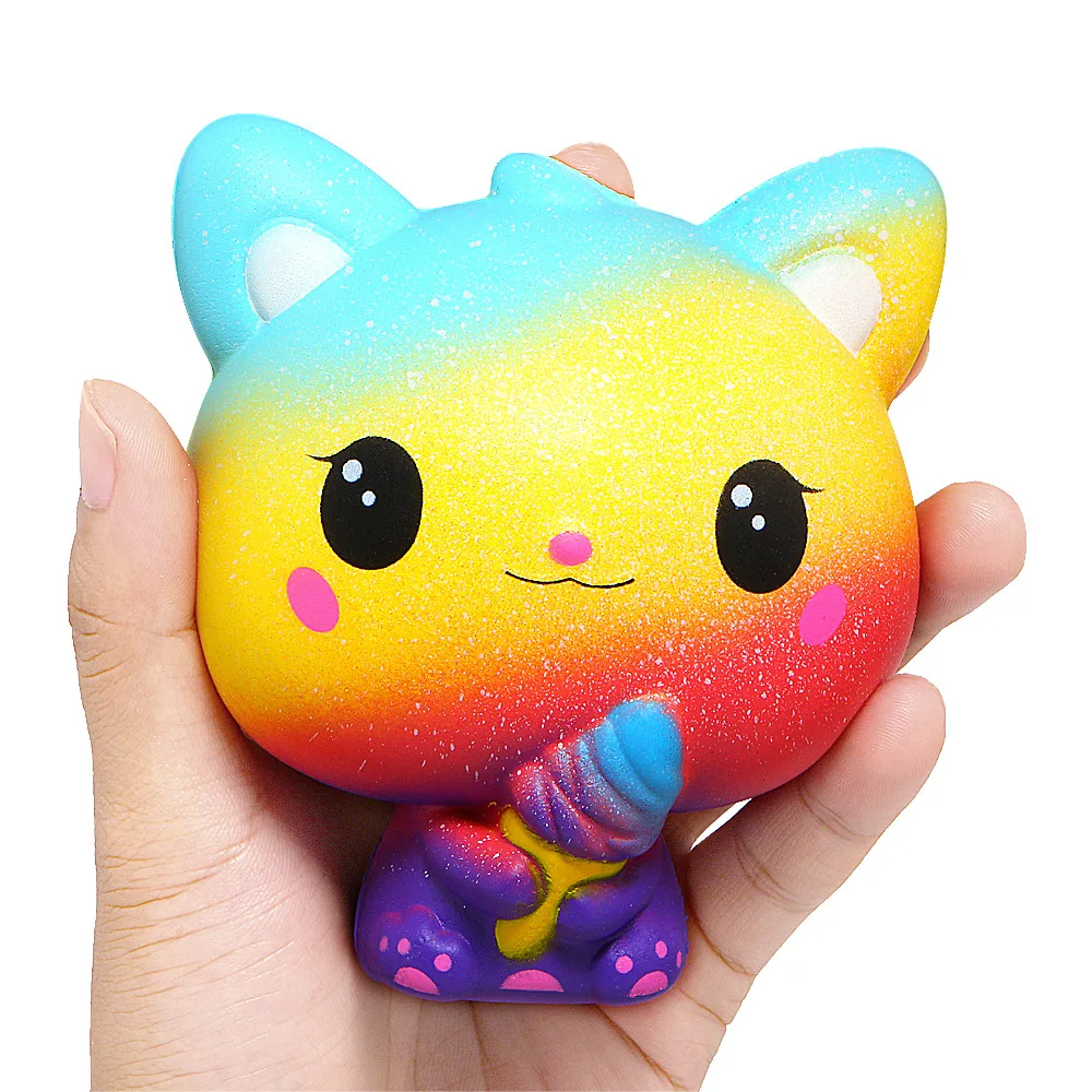 Jumbo squishy kawaii единорог лошадь - Фотография_2
