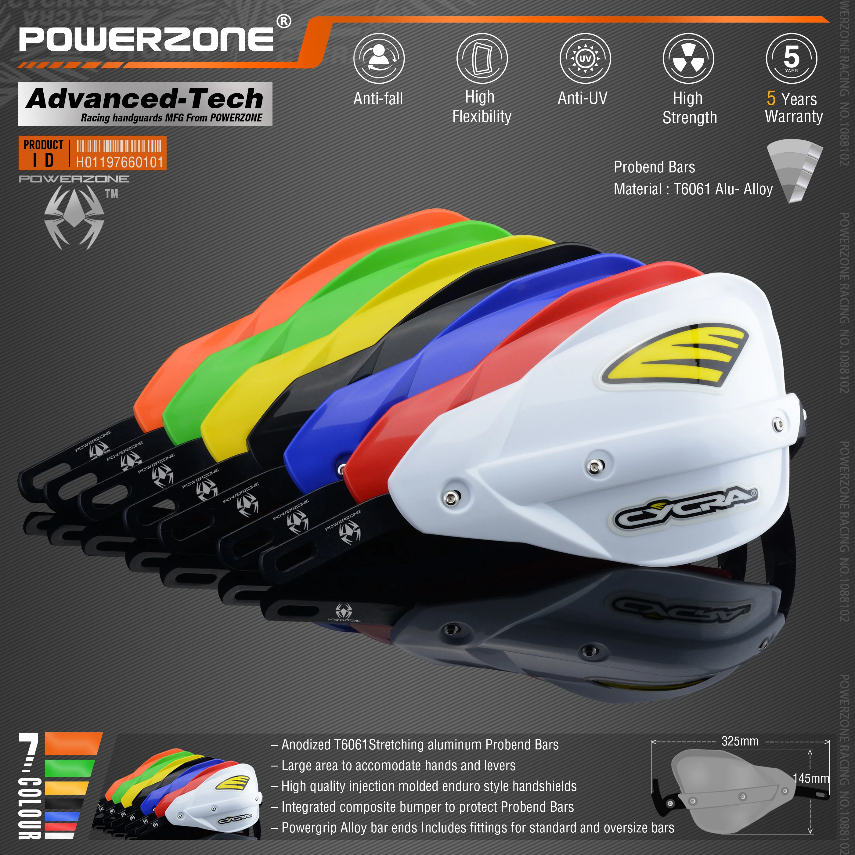 Ручки powerzone probend для honda - Фотография_4