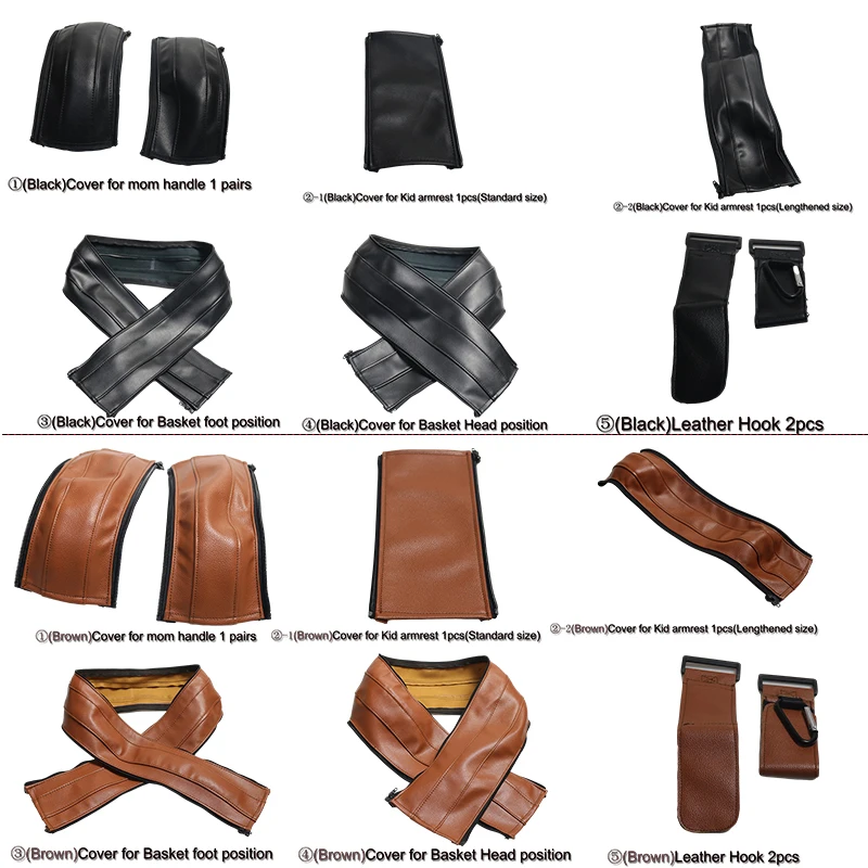 Чехол на ручку коляски для bugaboo cameleon 1 2 3/3 plus - Фотография_5