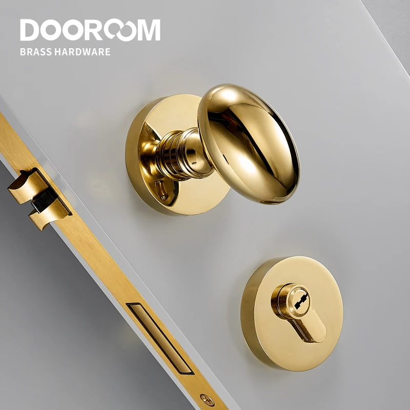 Dooroom латунный дверной замок - Фотография_4
